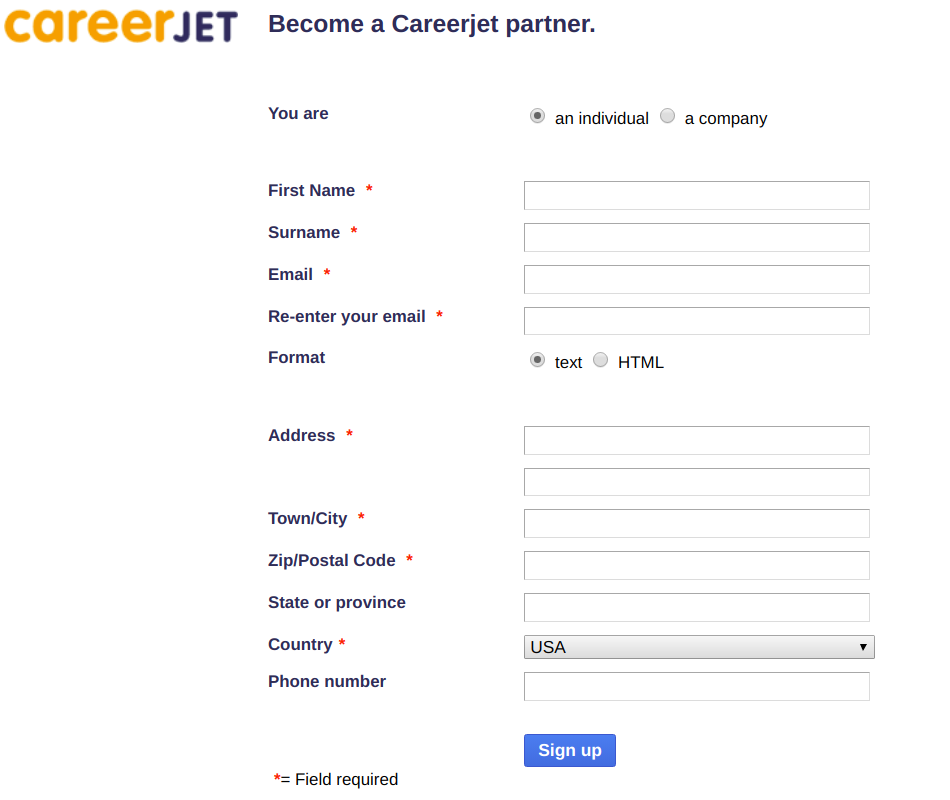 Become a CareerJet partner