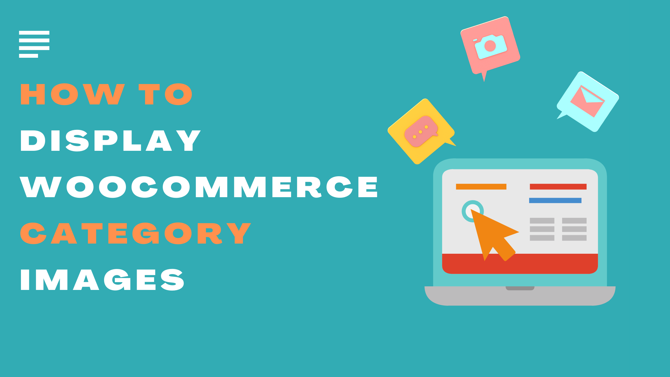 learn how to display woocommerce category images