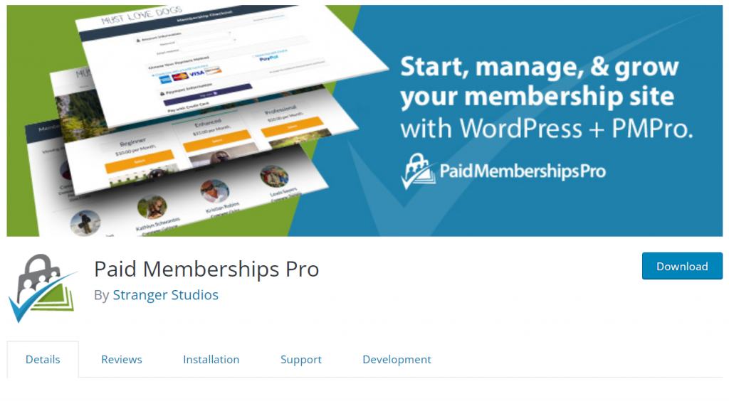 most complete member management and membership subscription plugin