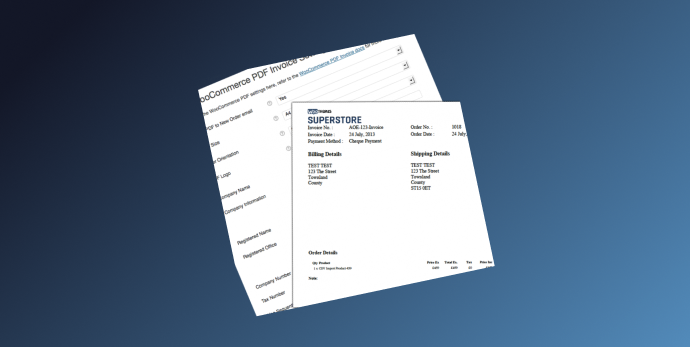 PDF Invoices - WooCommerce