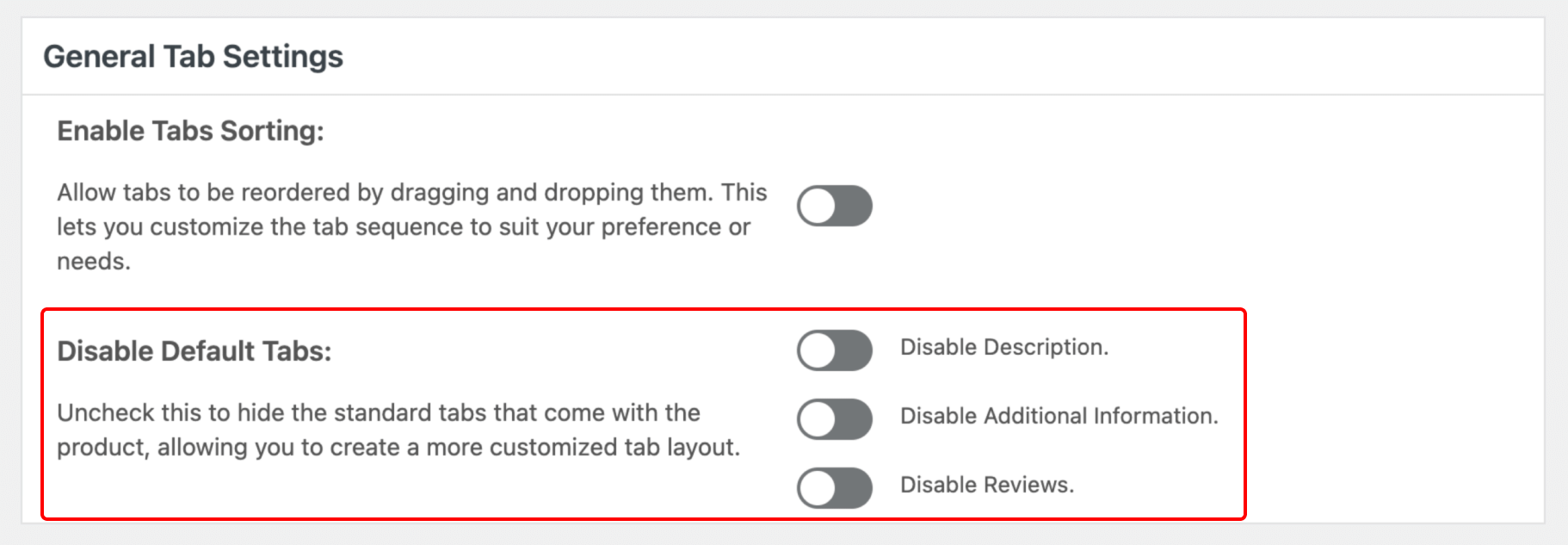How to Configure General Settings for WC Tab Manager (Pro)