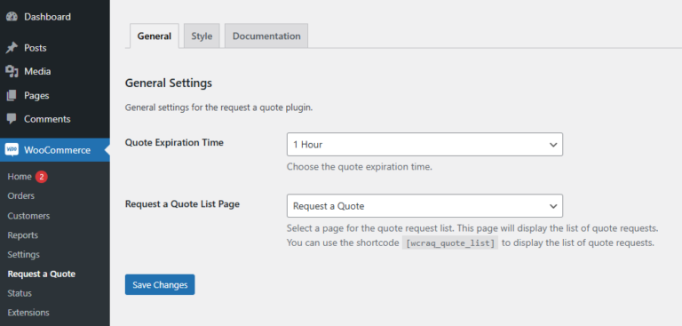 How to Configure Request a Quote Settings | PluginEver
