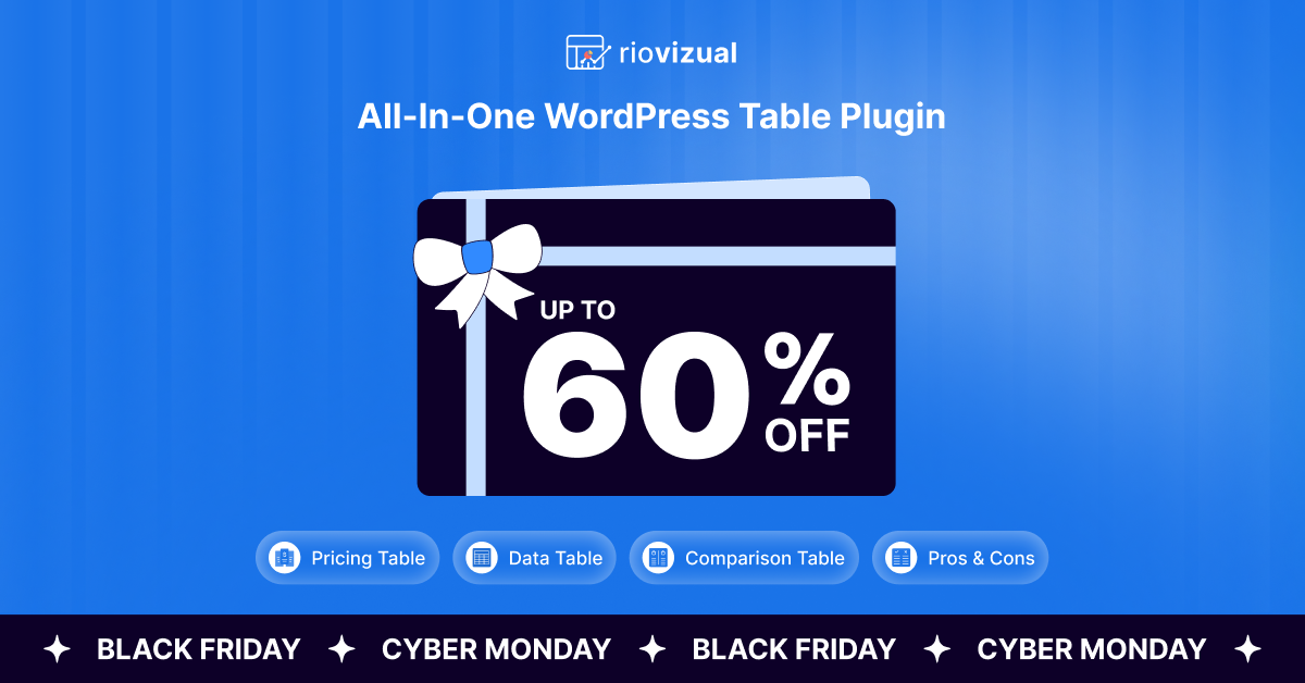 <strong>RioVizual: All-in-One WordPress Table Plugin</strong>