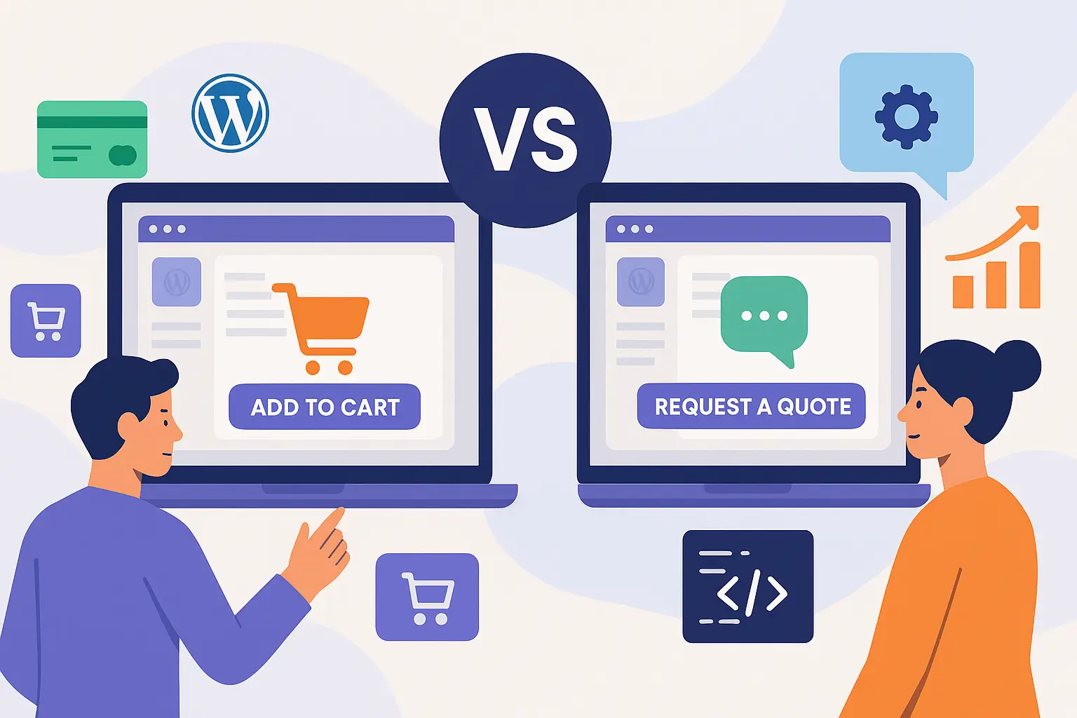 Add to Cart vs Request a Quote in WooCommerce (2025 Comparison)