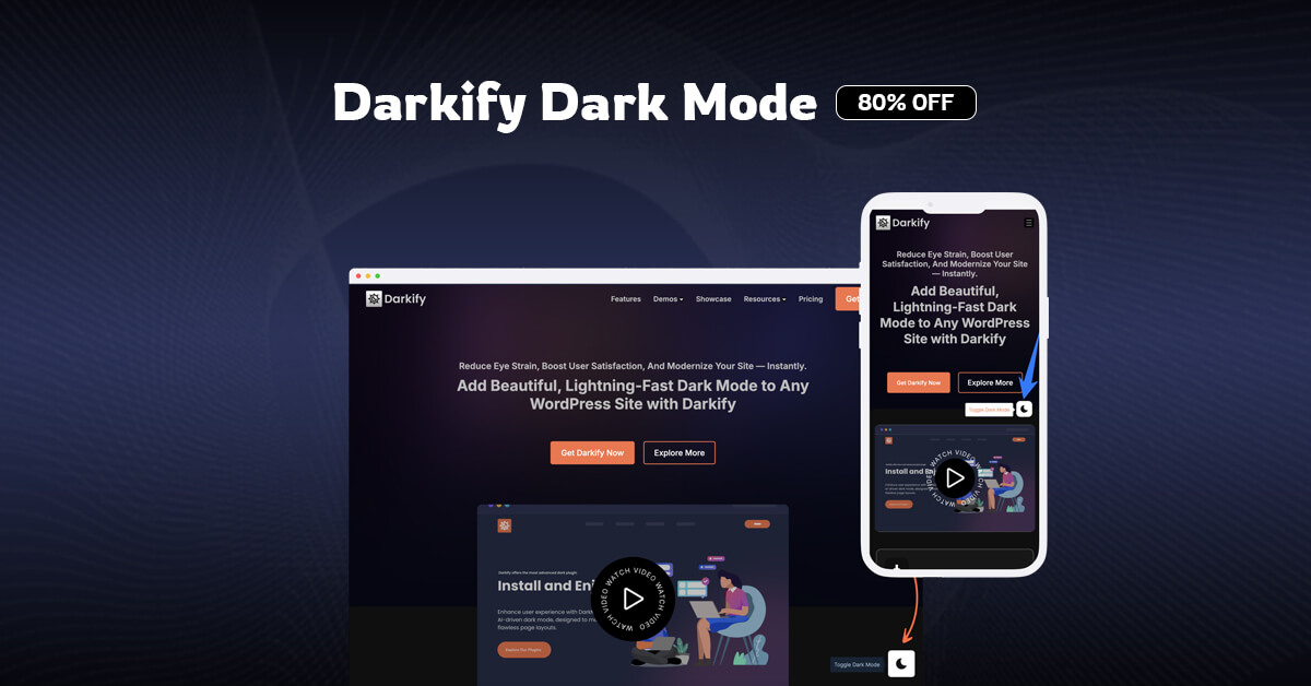 <strong><strong><strong>Darkify Dark Mode</strong></strong></strong>