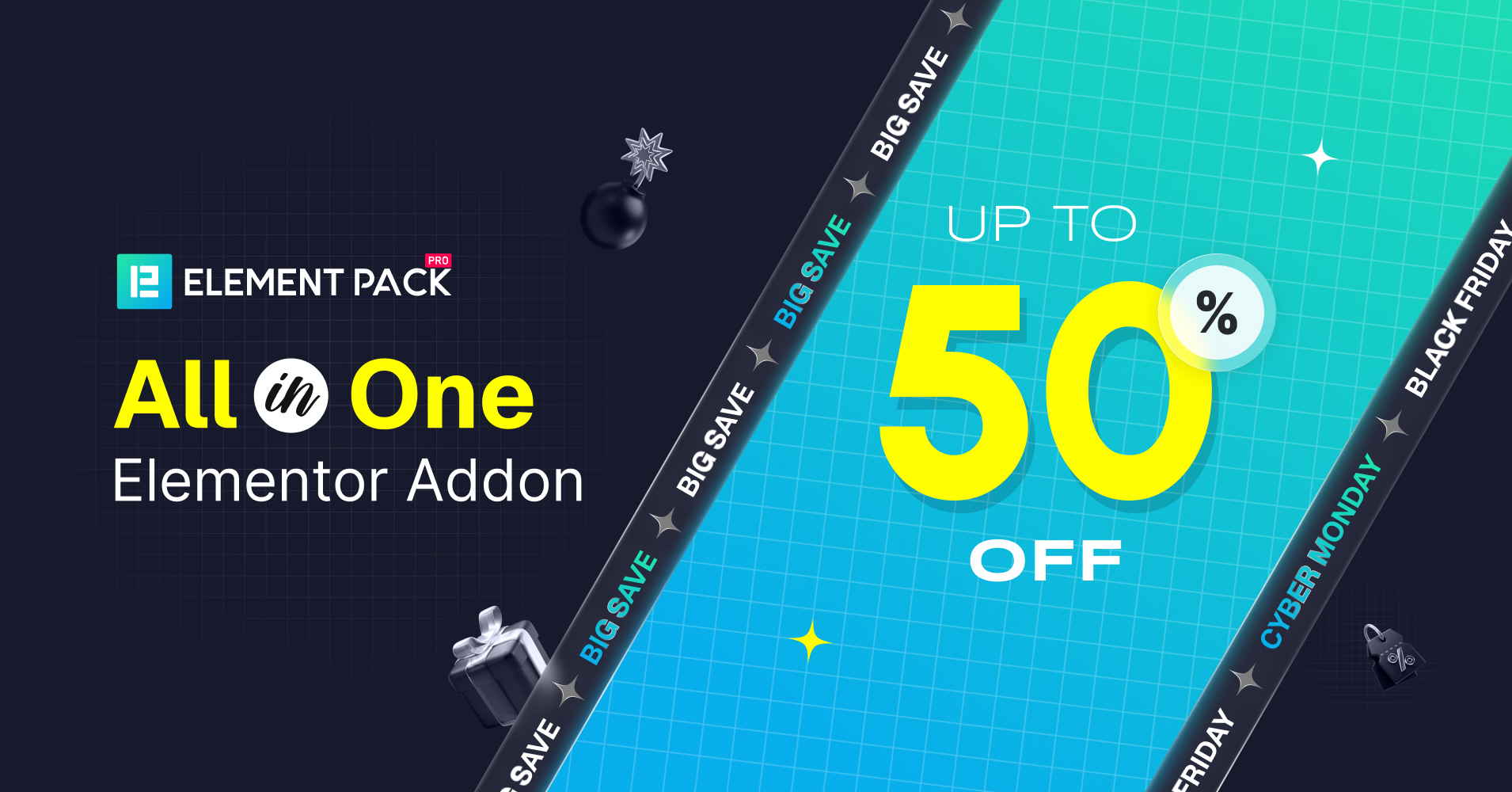 Element Pack - All-in-one Elementor Addon plugin (Upto 50% Off)
