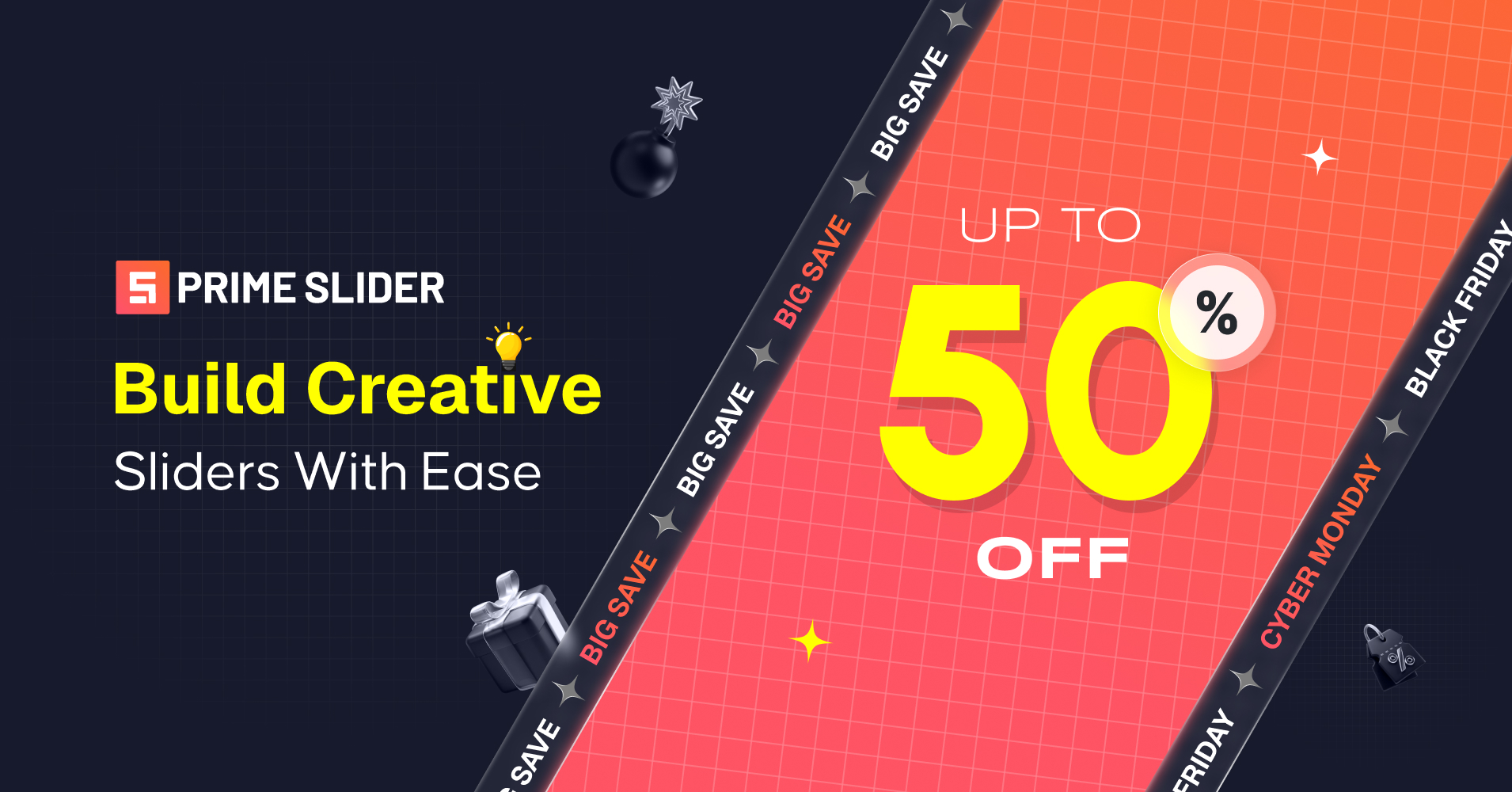 <strong>Prime Slider - Creative Elementor Slider Addon (Upto 50% OFF)</strong>