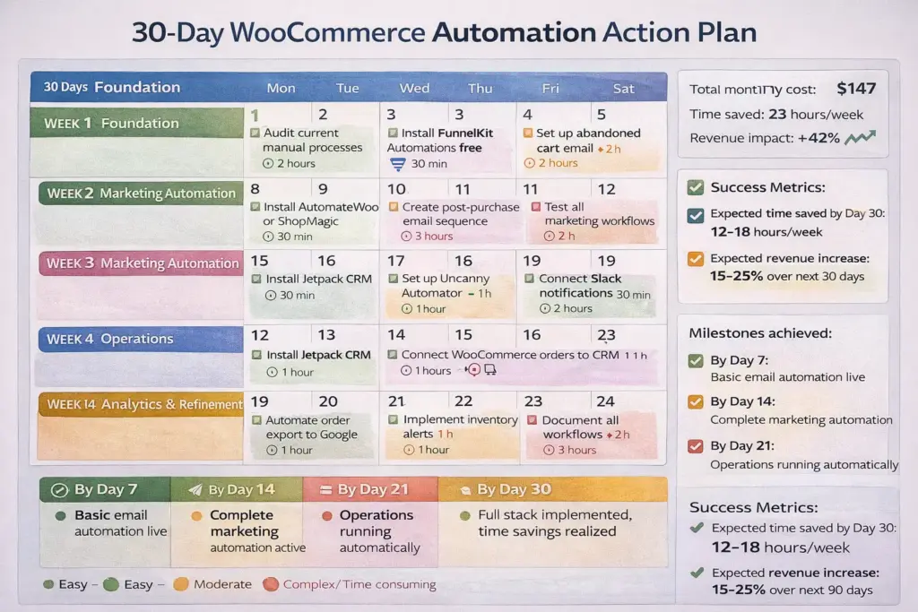 30 Days action plan