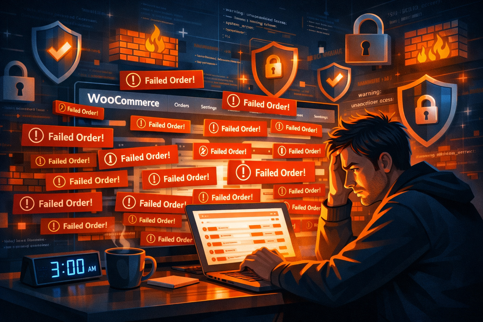 WooCommerce Failed Order Spam Bots