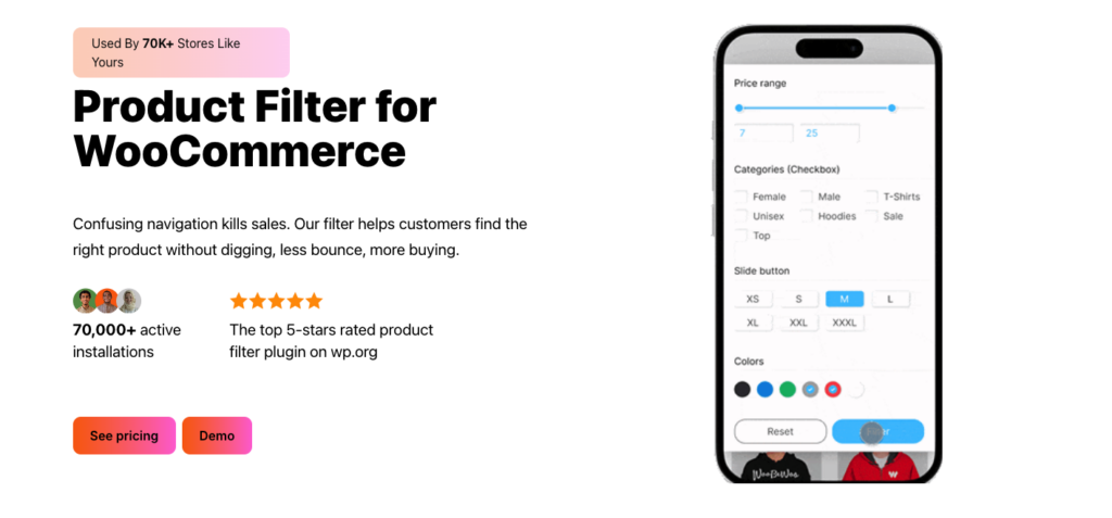 WooCommerce Product Fillter by WooBeWoo