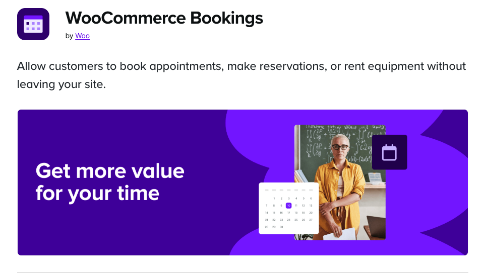 WooCommerce Bookings
