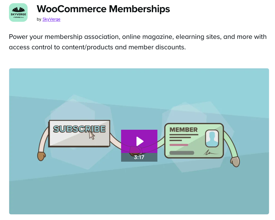 WooCommerce Memberships