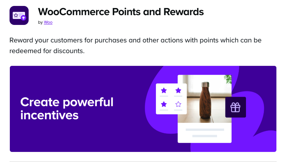WooCommerce Points and Rewards