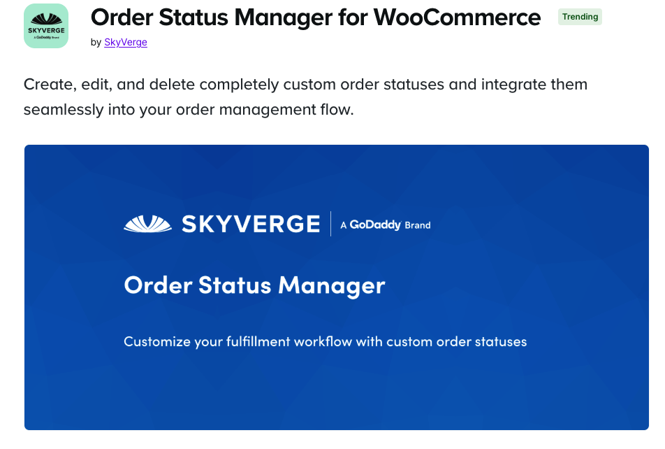 Order Status Manager