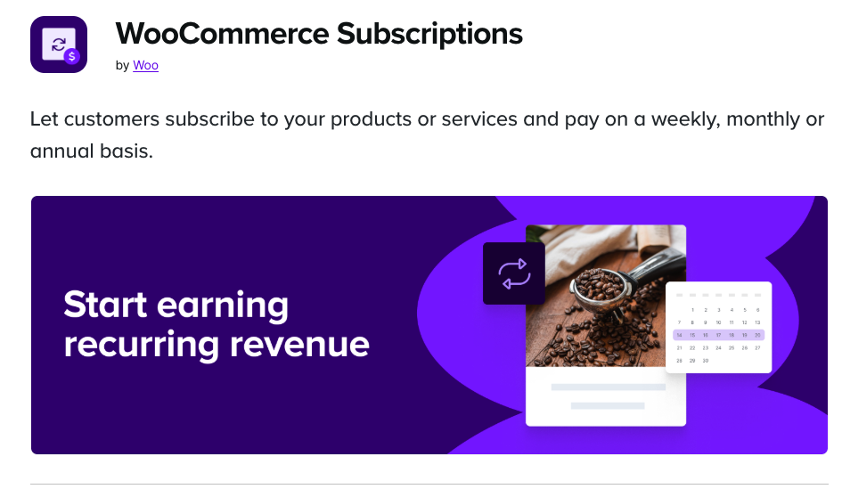WooCommerce Subscriptions