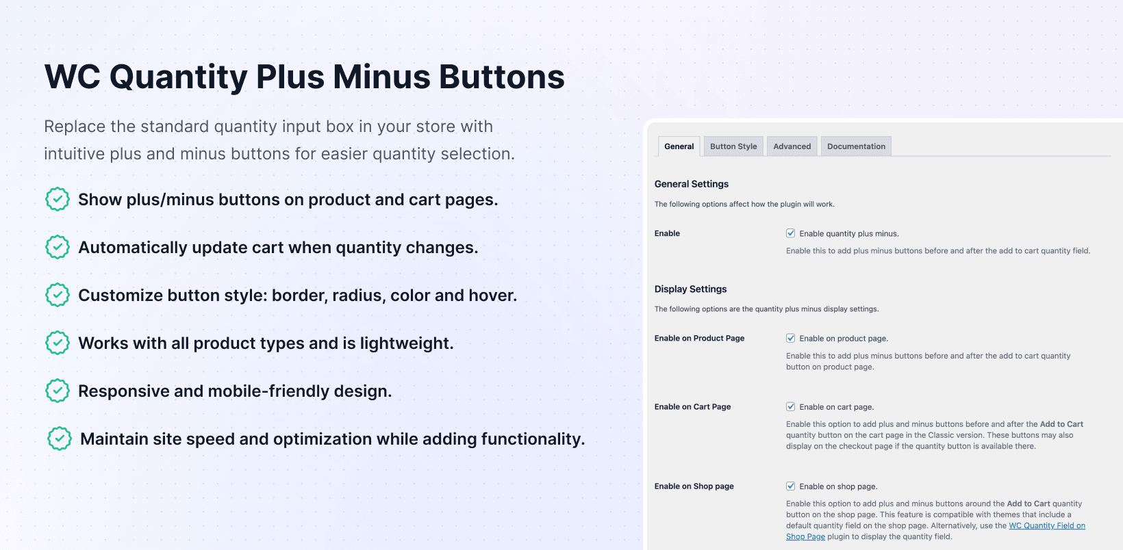 WC Quantity Plus Minus Buttons